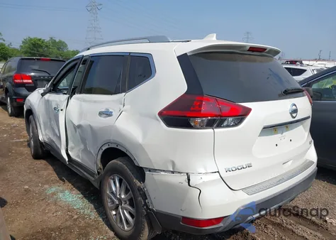2018 Nissan Rogue Sv z USA, uszkodzony, nr VIN KNMAT2MV6JP567934